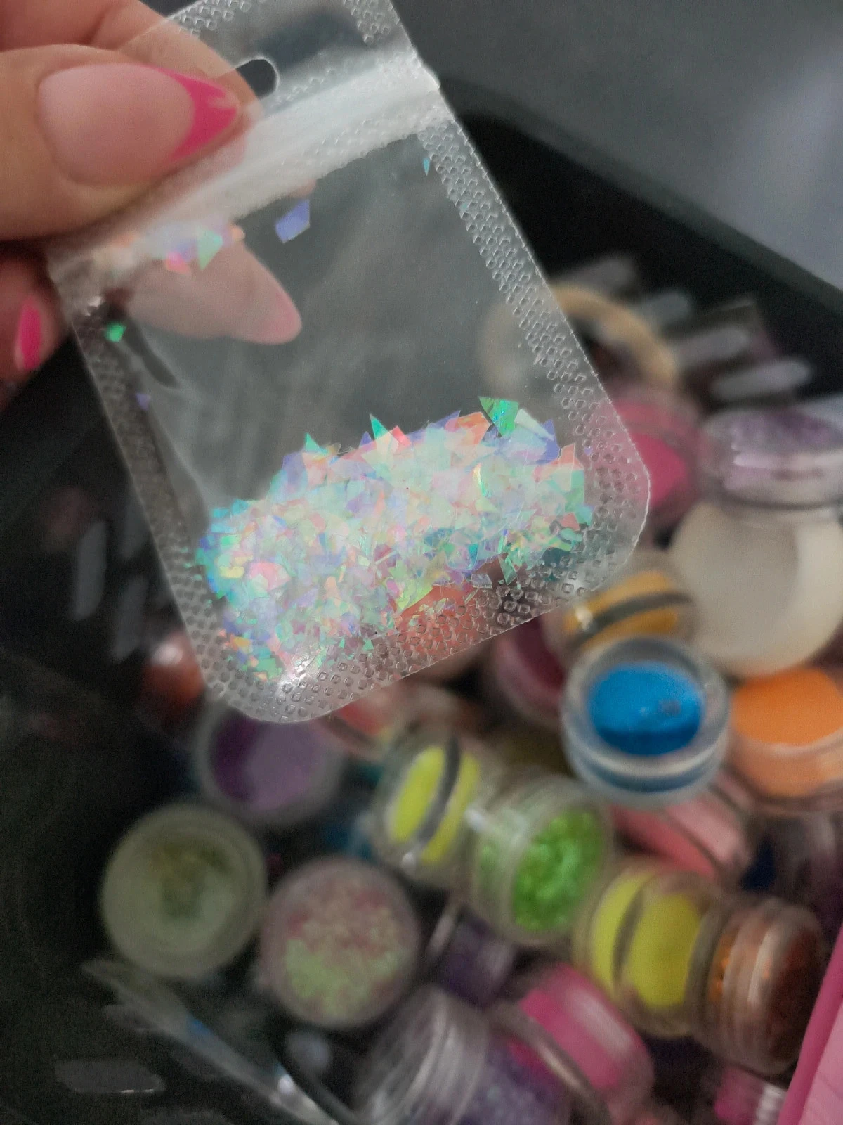 Lote de lentejuelas brillantes para uñas – photo 7
